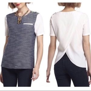 Anthro Sachin + Babi Tweed Tulip Top, 10